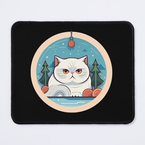 Item preview, Exotic Shorthair Cat Xmas Ornament, Love Cats designed and sold by Logiamerch.