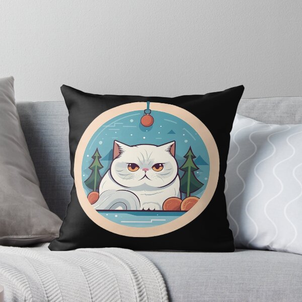 Item preview, Exotic Shorthair Cat Xmas Ornament, Love Cats designed and sold by Logiamerch.