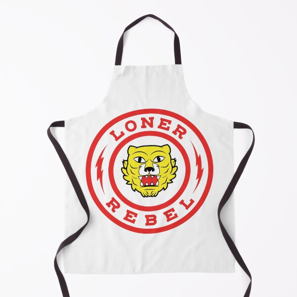 Item preview, Loner-Rebel badge (red) designed and sold by Collin Creek.