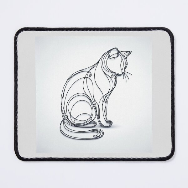 Item preview, Cat Silhouette designed and sold by BlossomBytes.