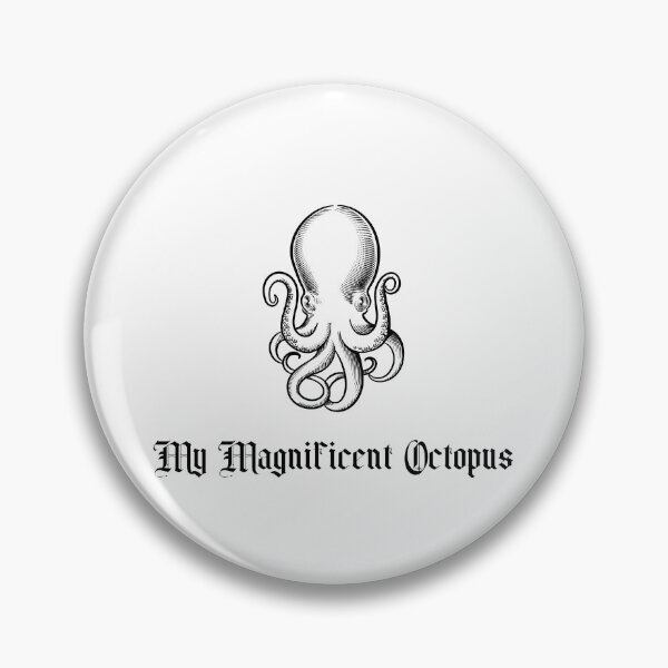 Item preview, My Magnificent Octopus Edmund Blackadder Baldrick designed and sold by PopmosisDesign.