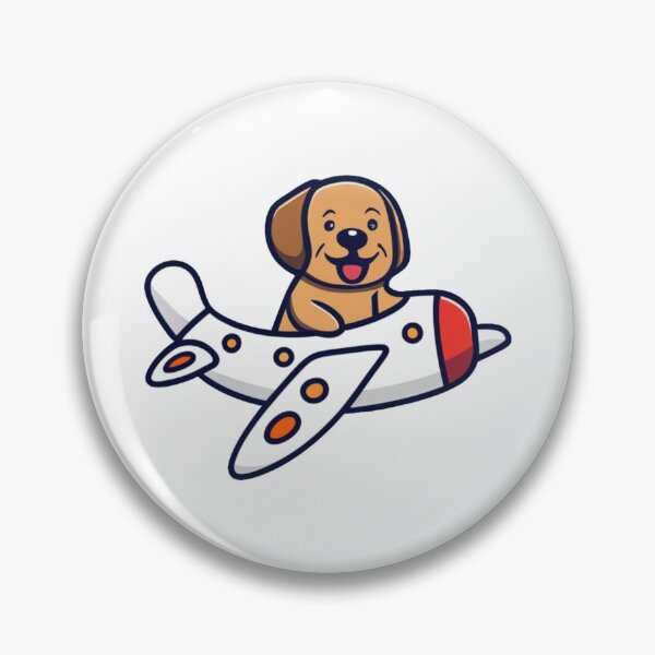 Item preview, Dog in airplane designed and sold by PawelNature.