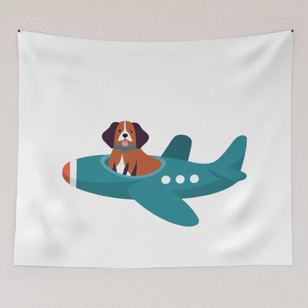Item preview, Dog in airplane designed and sold by PawelNature.