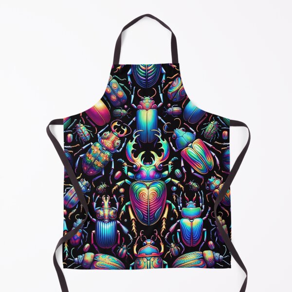Item preview, Iridescent Beetles Pattern designed and sold by NeatSplash.