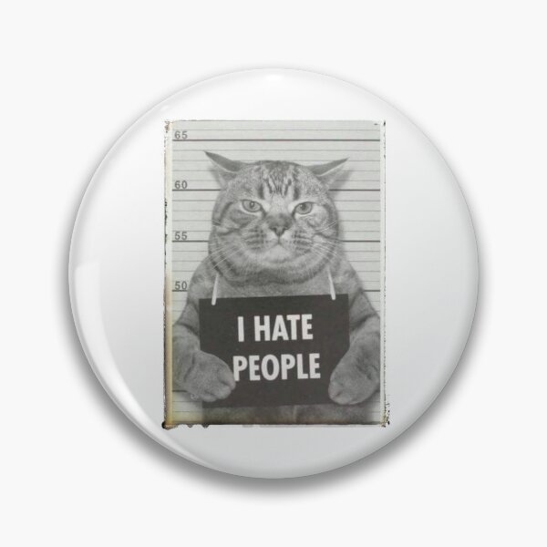 Item preview, I HATE PEOPLE designed and sold by javitennis.