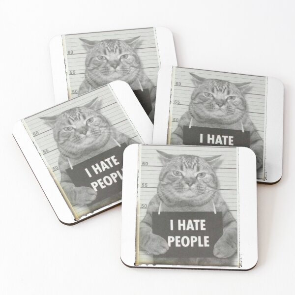 Item preview, I HATE PEOPLE designed and sold by javitennis.