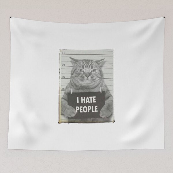 Item preview, I HATE PEOPLE designed and sold by javitennis.
