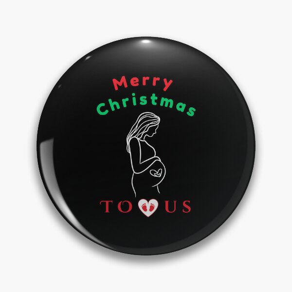 Item preview, Funny Christmas Gift for Pregnant Mothers & Merry Xmas to Us designed and sold by EldersRULE.