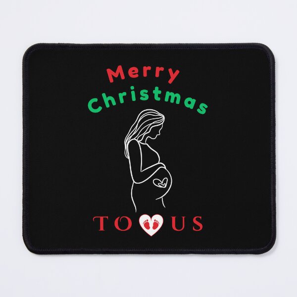 Item preview, Funny Christmas Gift for Pregnant Mothers & Merry Xmas to Us designed and sold by EldersRULE.