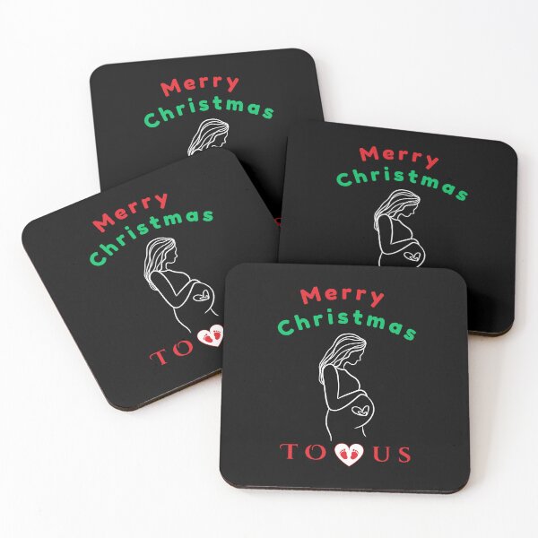 Item preview, Funny Christmas Gift for Pregnant Mothers & Merry Xmas to Us designed and sold by EldersRULE.