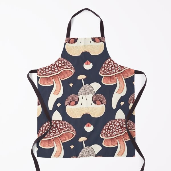 Item preview, fungal pattern designed and sold by PatronesKawai.
