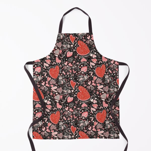 Item preview, Hearts of Whimsy on Black designed and sold by Maryann Candito.