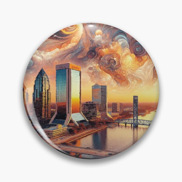 Item preview, Jacksonville at Sunset designed and sold by badguyduh.