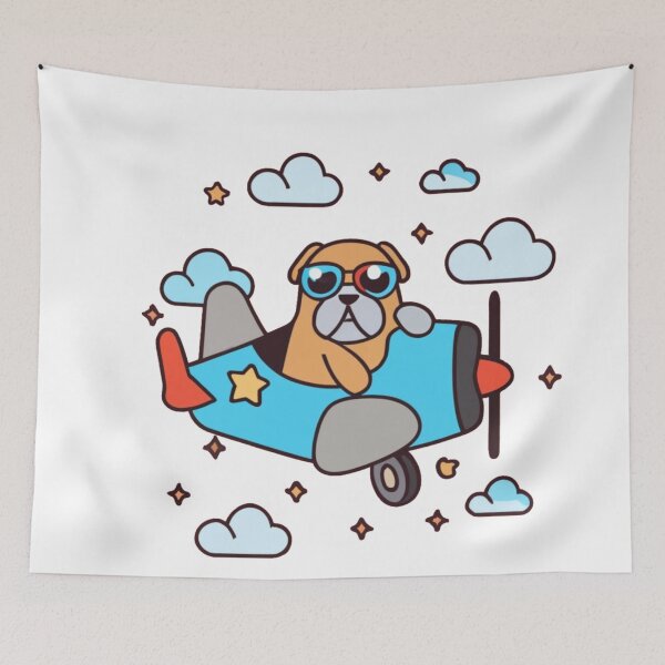 Item preview,  Dog in airplane designed and sold by PawelNature.