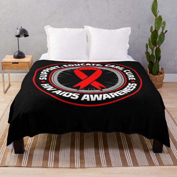 Item preview, HIV AIDS Immune Deficiency Disease Red Ribbon Patient designed and sold by EagmianPheolea.