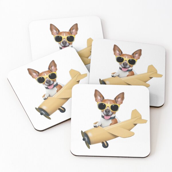 Item preview, Dog in airplane designed and sold by PawelNature.