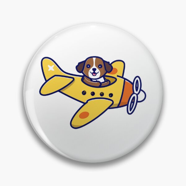 Item preview, Dog in airplane designed and sold by PawelNature.