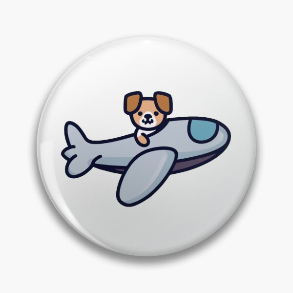 Item preview, Dog in airplane designed and sold by PawelNature.
