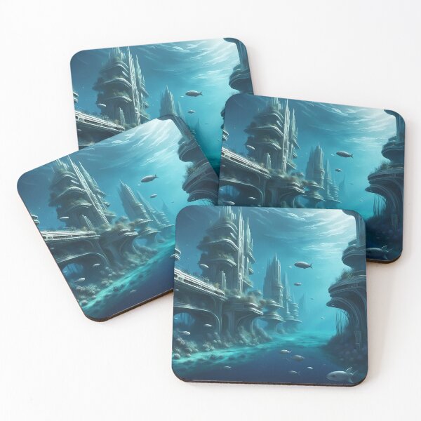 Item preview, Aquatic Utopia  designed and sold by AICreativeArts.