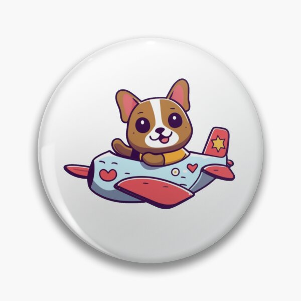 Item preview, Dog in airplane designed and sold by PawelNature.