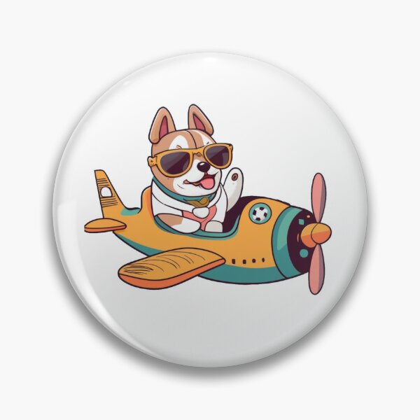Item preview, Dog in airplane designed and sold by PawelNature.