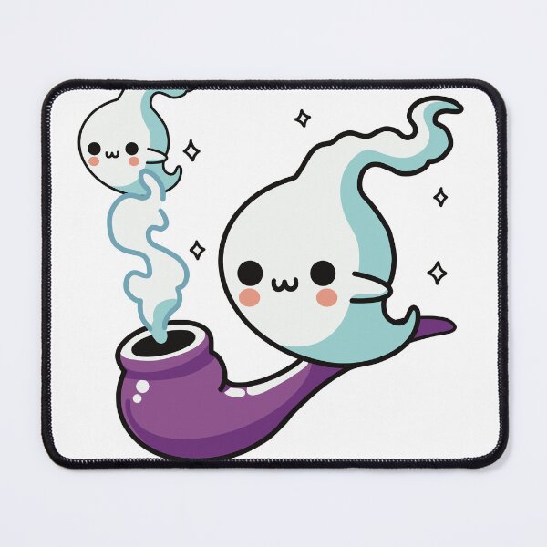 Item preview, Smoking With My Ghoulies (Transparent Background) designed and sold by B-and-E.