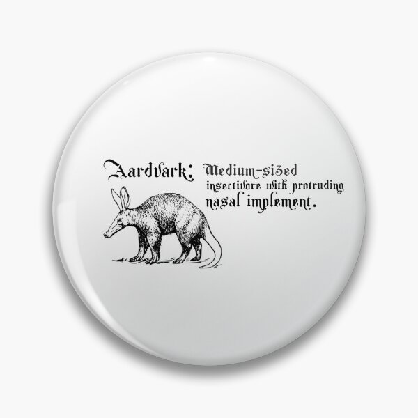 Item preview, Aardvark, Edmund Blackadder designed and sold by PopmosisDesign.