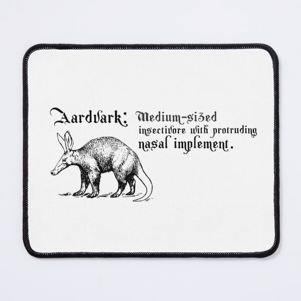 Item preview, Aardvark, Edmund Blackadder designed and sold by PopmosisDesign.