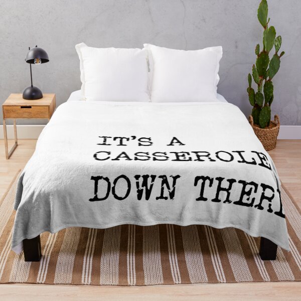 Item preview, It's a casserole down there, Mike Wozniak Taskmaster quote designed and sold by Inky-Spiration.