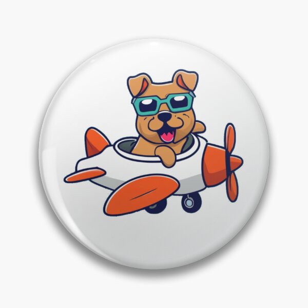 Item preview, Dog in airplane designed and sold by PawelNature.