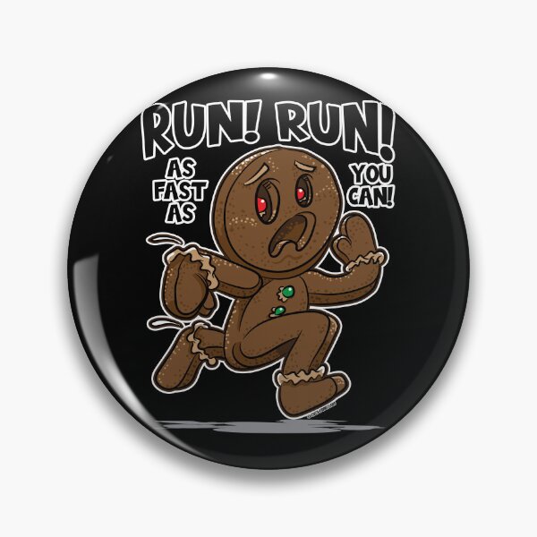 Item preview, Run! Run! As fast ast you can Gingerbread Man designed and sold by eShirtLabs.