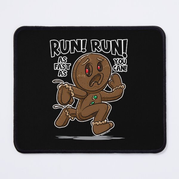 Item preview, Run! Run! As fast ast you can Gingerbread Man designed and sold by eShirtLabs.