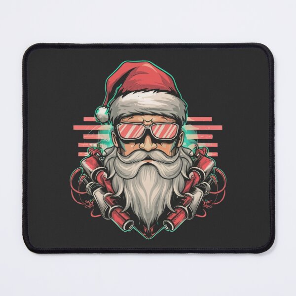 Item preview, Cyber Punk Santa designed and sold by CraftedRealm.