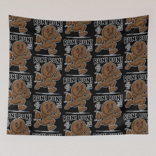 Item preview, Run! Run! As fast ast you can Gingerbread Man designed and sold by eShirtLabs.