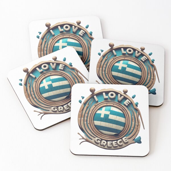 Item preview, I love Greece Hellas designed and sold by Superdealkoeln.