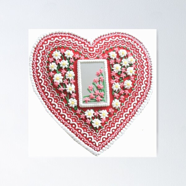 Item preview, Licitar heart souvenir in Croatia. designed and sold by Veonka.