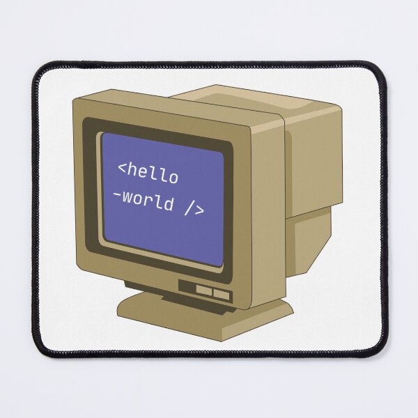 Item preview, Hello world designed and sold by SmSm Main Street.