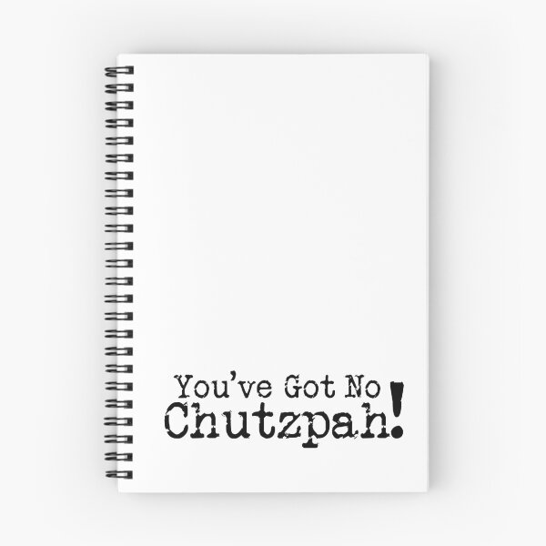 Item preview, You've got no Chutzpah!, Mike Wozniak Taskmaster quote designed and sold by Inky-Spiration.