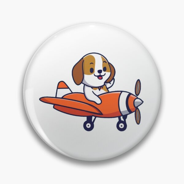 Item preview, Dog in airplane designed and sold by PawelNature.