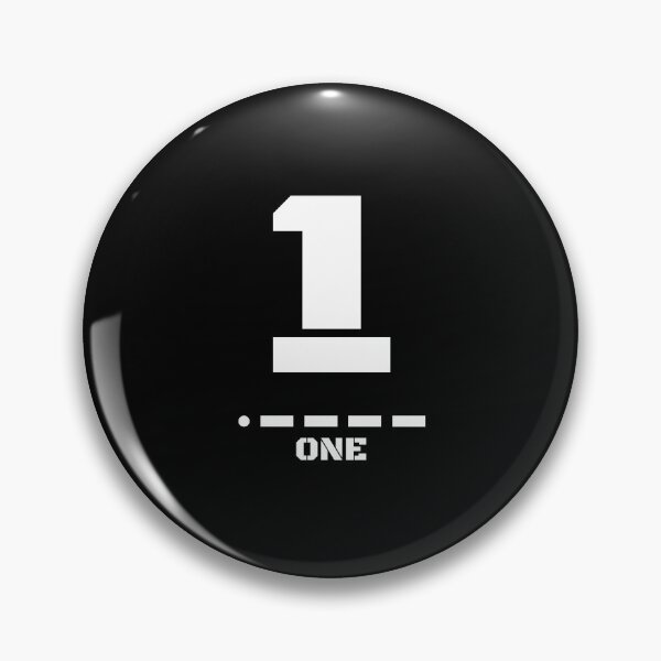 Item preview, Number 1(One) Morse Code NATO Phonetic Alphabet designed and sold by AnnSign.
