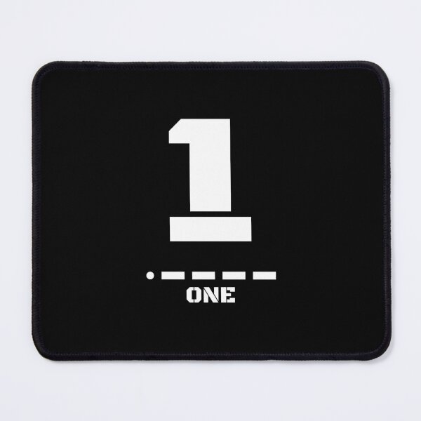 Item preview, Number 1(One) Morse Code NATO Phonetic Alphabet designed and sold by AnnSign.
