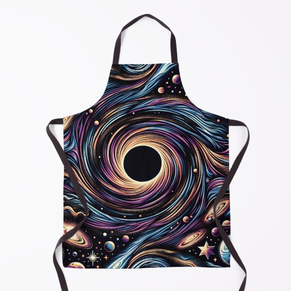 Item preview, Black Hole Space Pattern designed and sold by NeatSplash.