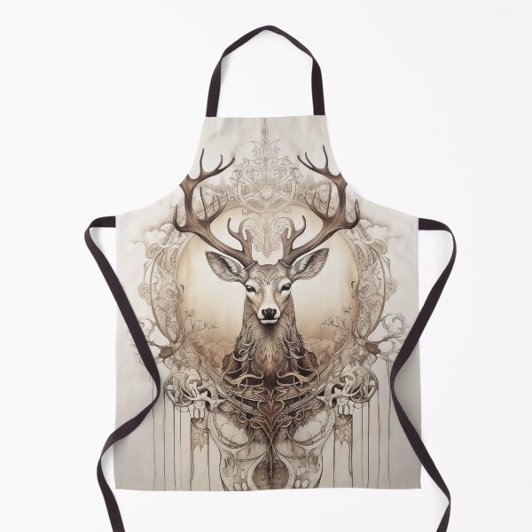 Item preview, Deer Vintage No.1 designed and sold by Pixelartistin.