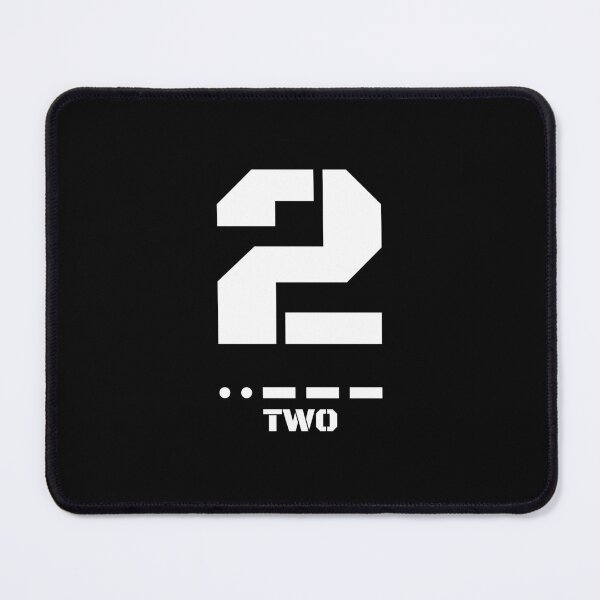 Item preview, Number 2(Two) Morse Code NATO Phonetic Alphabet designed and sold by AnnSign.