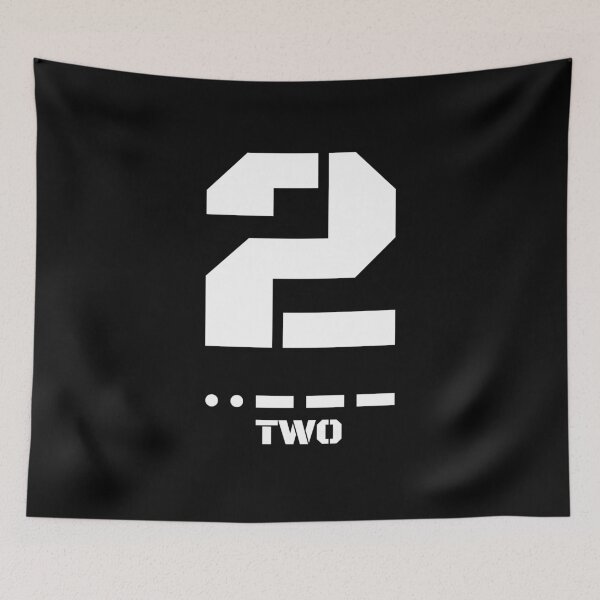 Item preview, Number 2(Two) Morse Code NATO Phonetic Alphabet designed and sold by AnnSign.