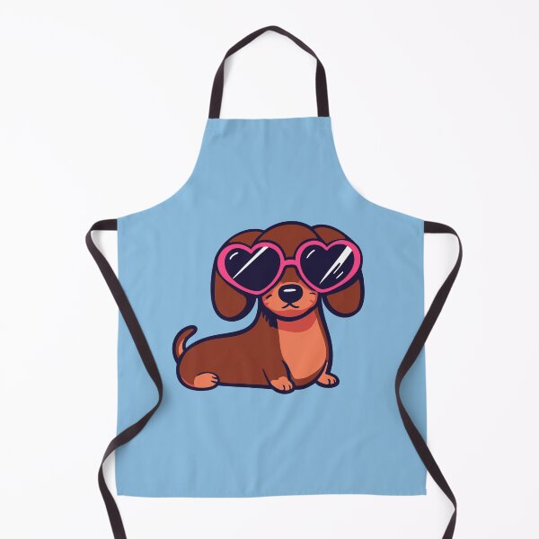 Item preview, Dachshund Heartshaped Sunglasses Doxie designed and sold by Creative Visions Art.