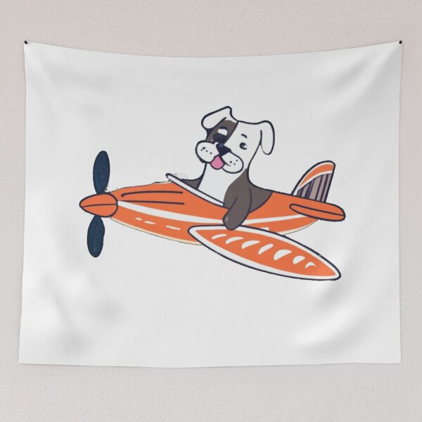 Item preview, Dog in airplane designed and sold by PawelNature.