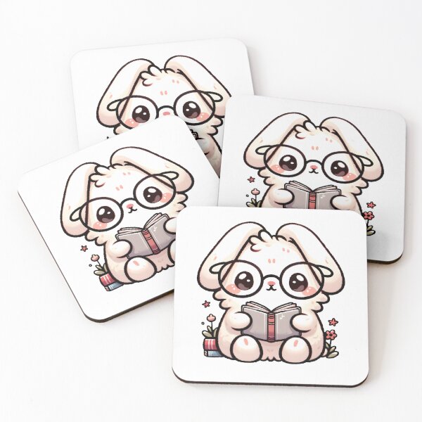 Artikelvorschau, Bookworm Bunny entworfen und verkauft von UmbrellaStudio1.