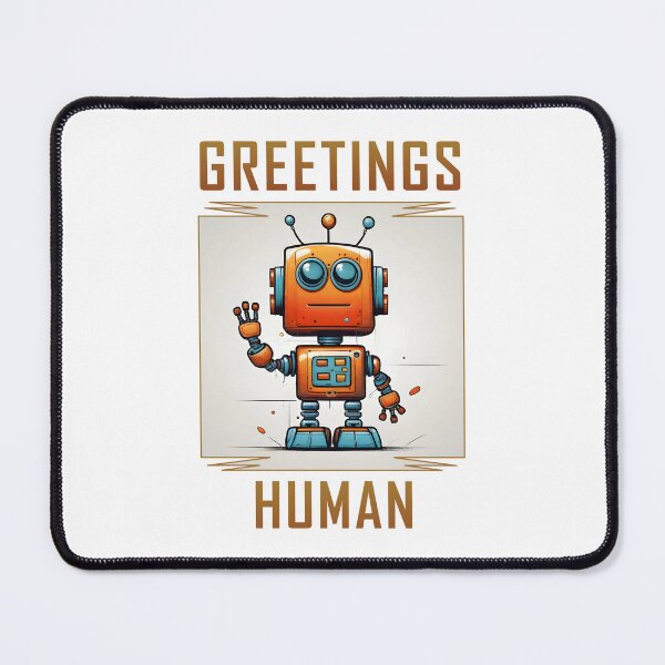 Item preview, Greetings Bot designed and sold by Uncanny-Art.