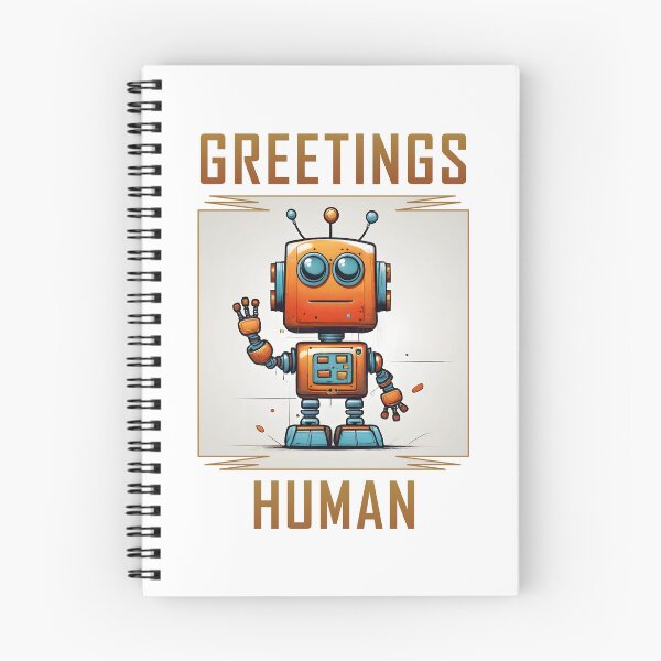 Item preview, Greetings Bot designed and sold by Uncanny-Art.